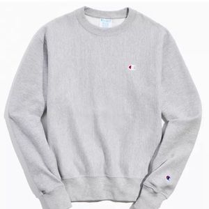 Champion Reverse Weave Grey Crewneck Sweater
